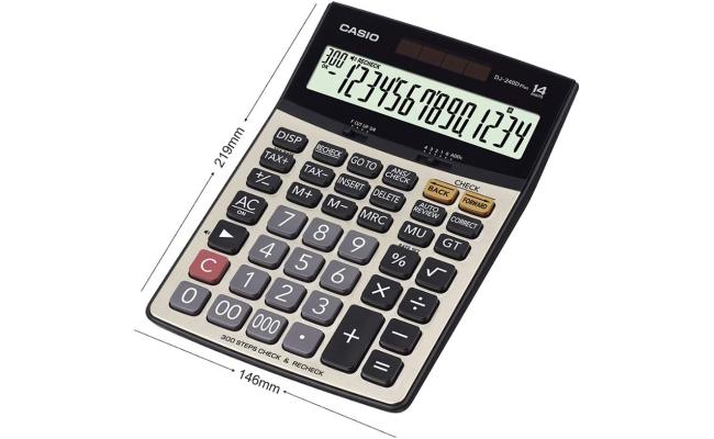 Casio Calculator DJ-240D Plus